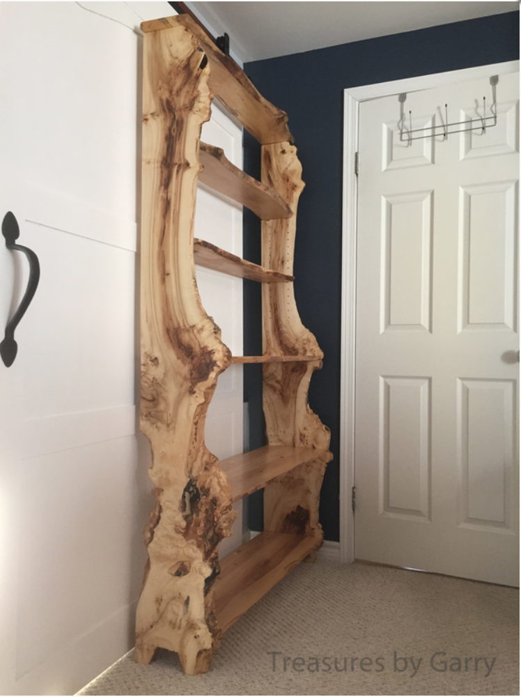 Maple bookshelf